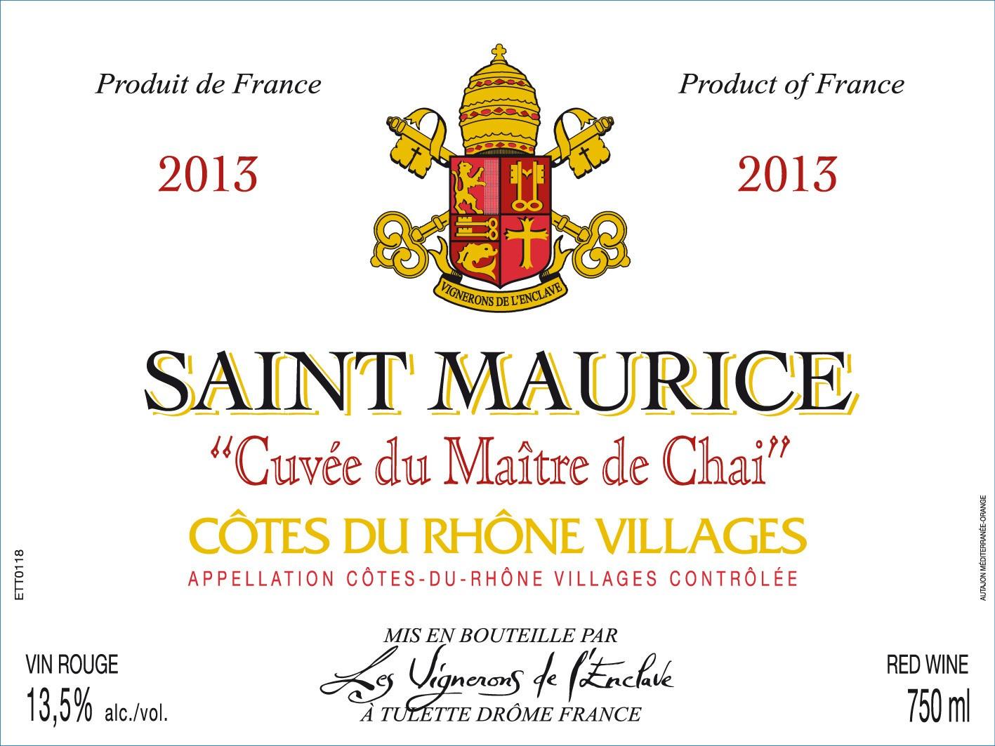 Cuvee Du Maitre De Chai