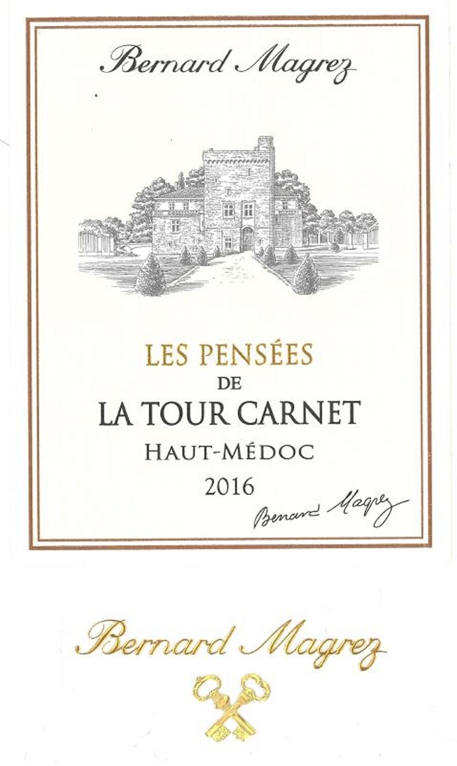 Les Pensées De La Tour Carnet