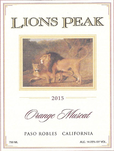 Lions Peak Orange Muscat