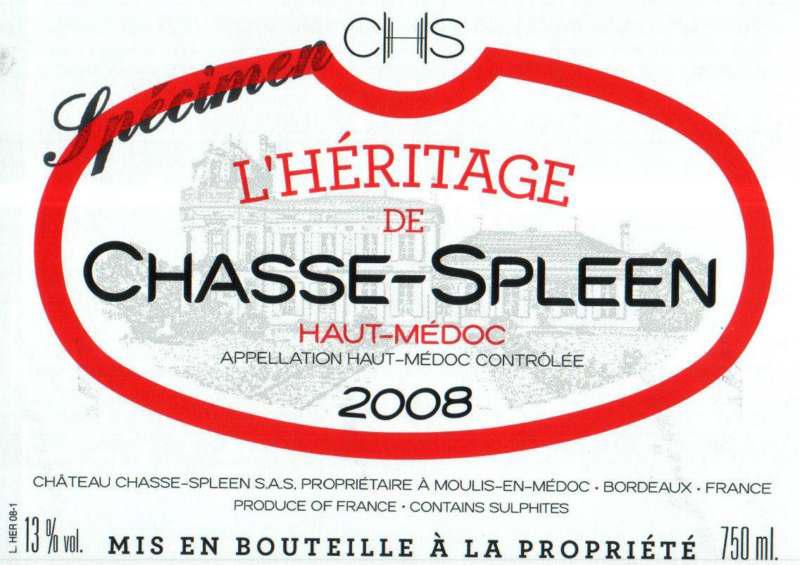 L'héritage De Chasse - Spleen