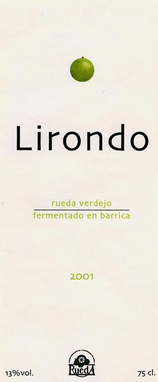 Lirondo Rueda Verdejo Fermentado En Barrica