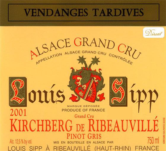 Grand Kirchberg De Ribeauvillé Pinot Gris