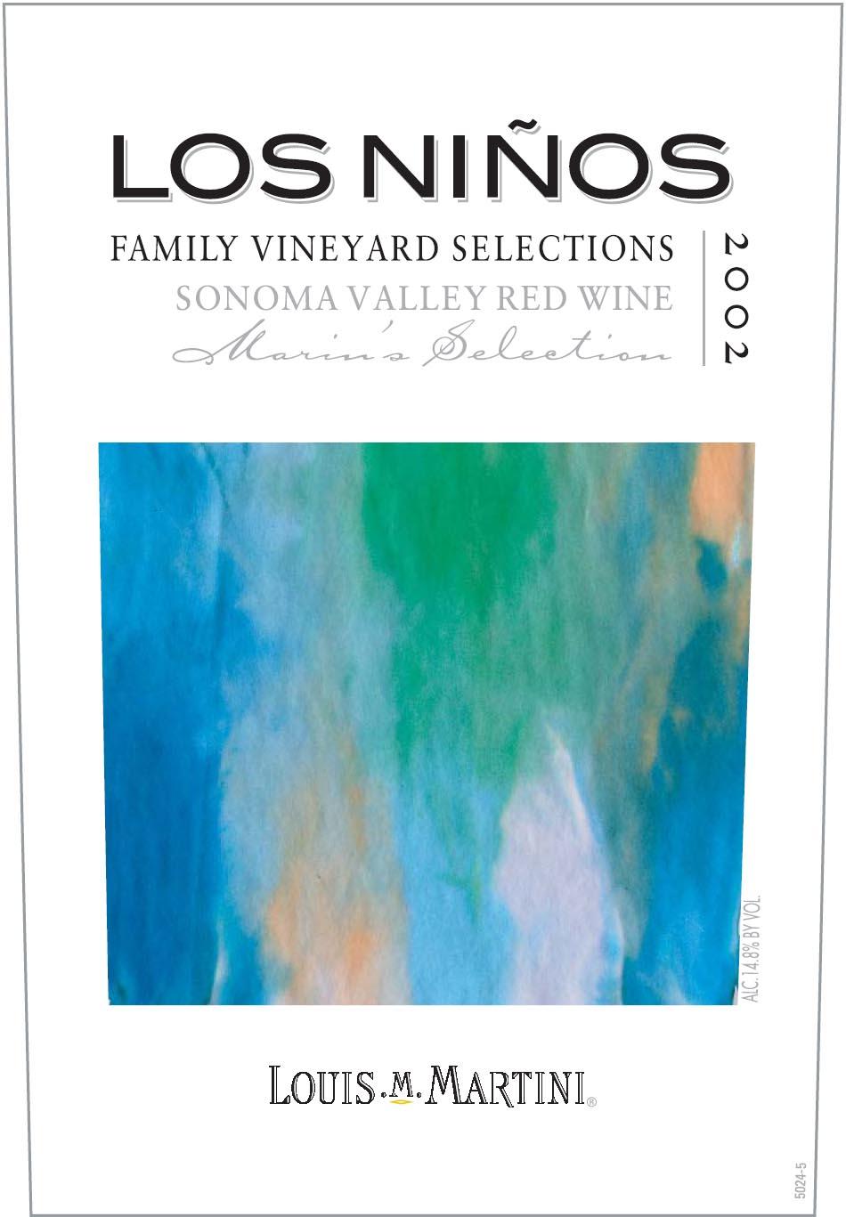 Los Niños Sonoma Valley Red Wine