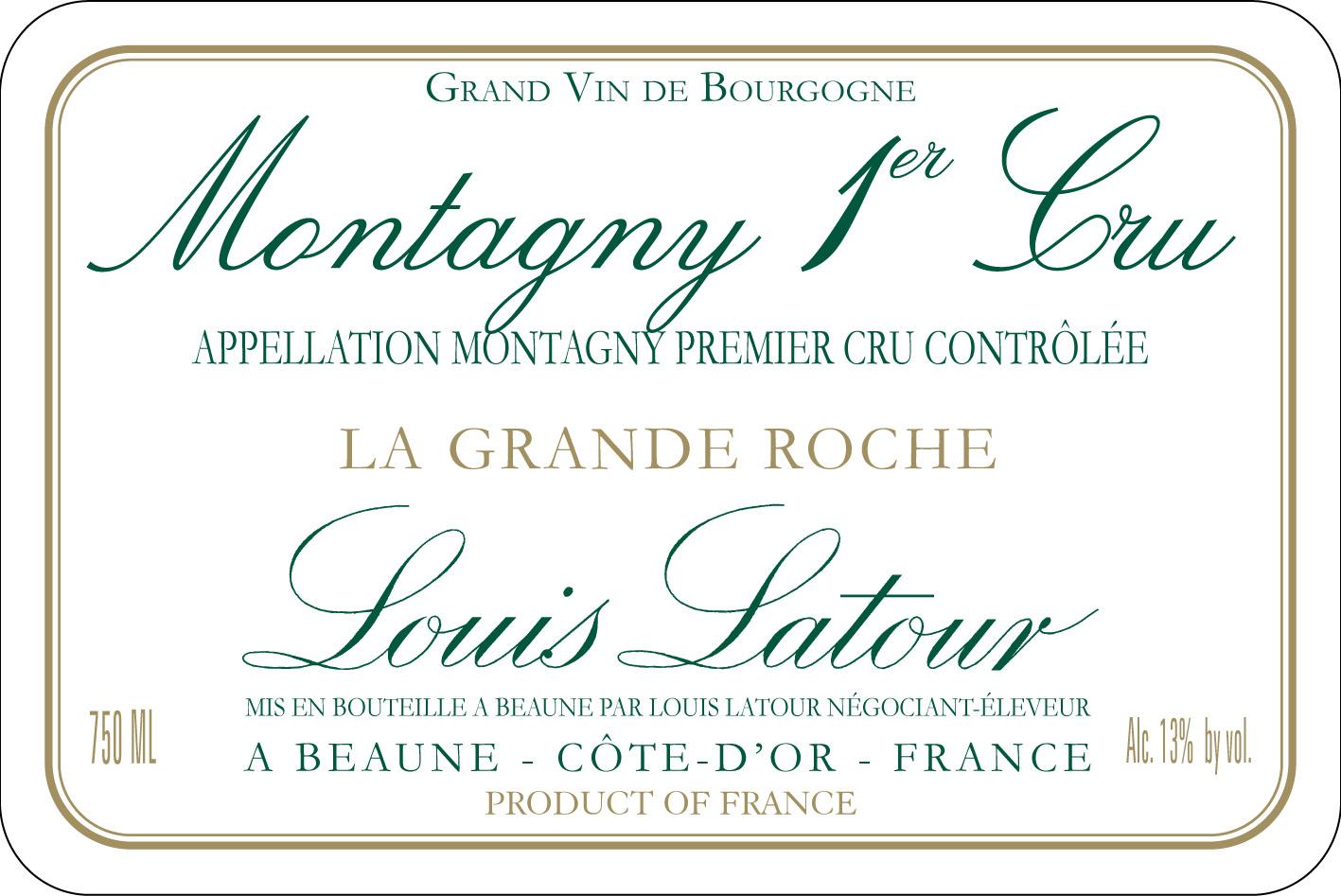 Montagny Premier Cru La Grande Roche