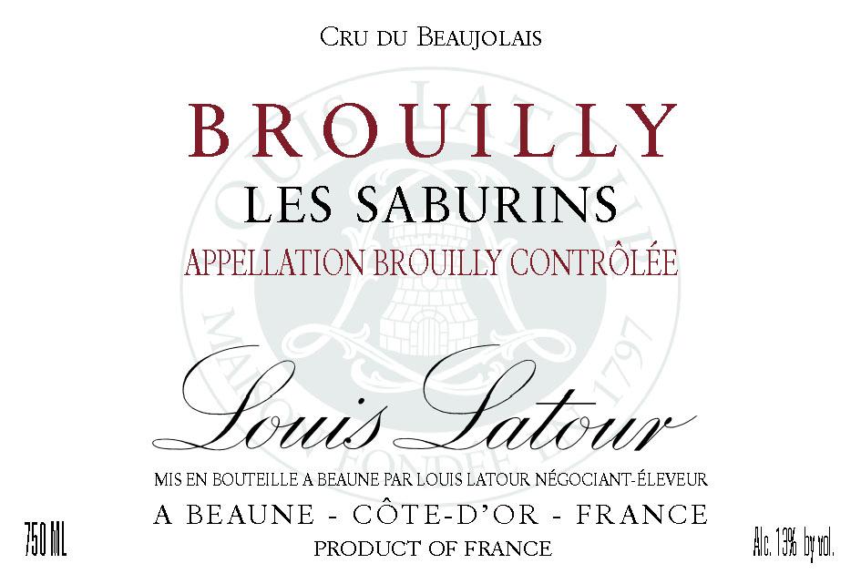 Brouilly Les Saburins