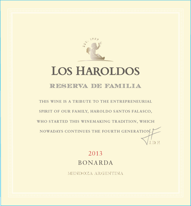 Los Haroldos Reserva De Familia Bonarda