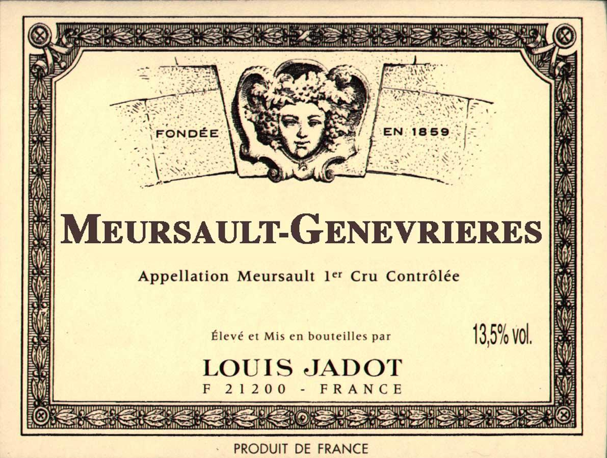 Meursault 1er Cru Genevrieres