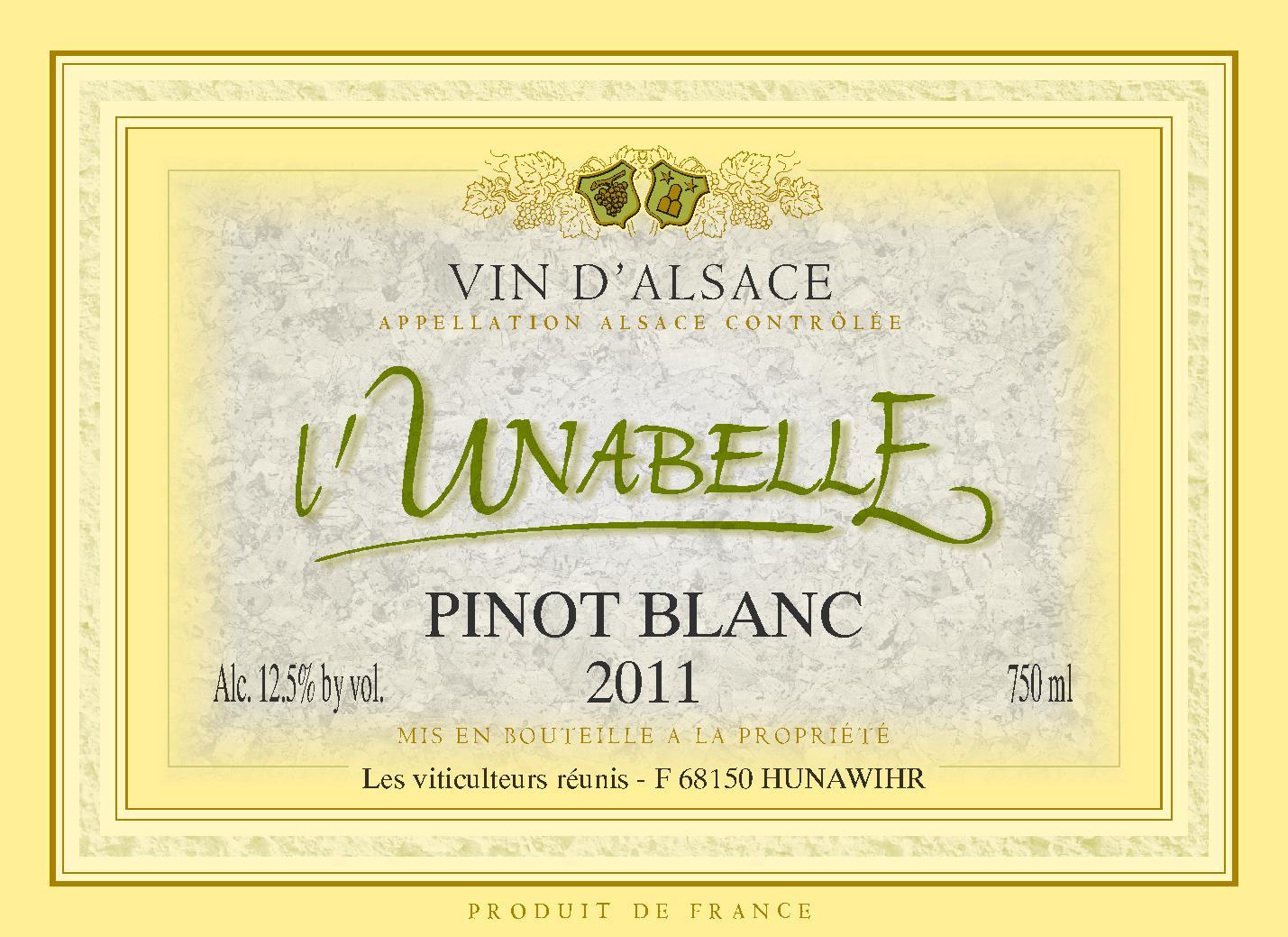 Pinot Blanc Vin D'alsace