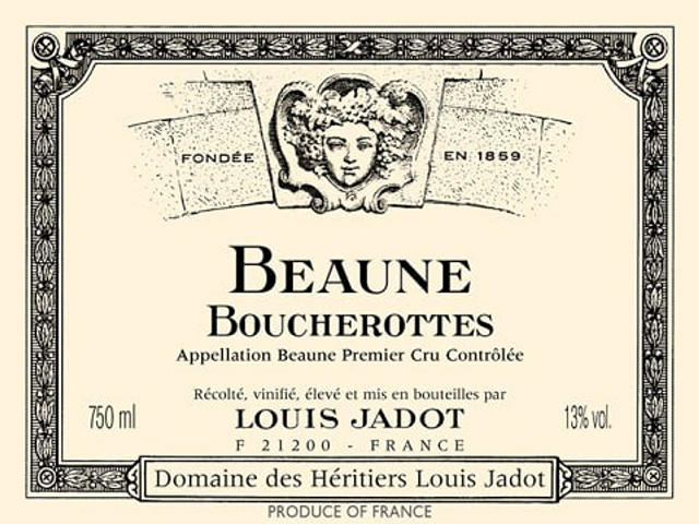 Beaune Boucherottes Premier Cru