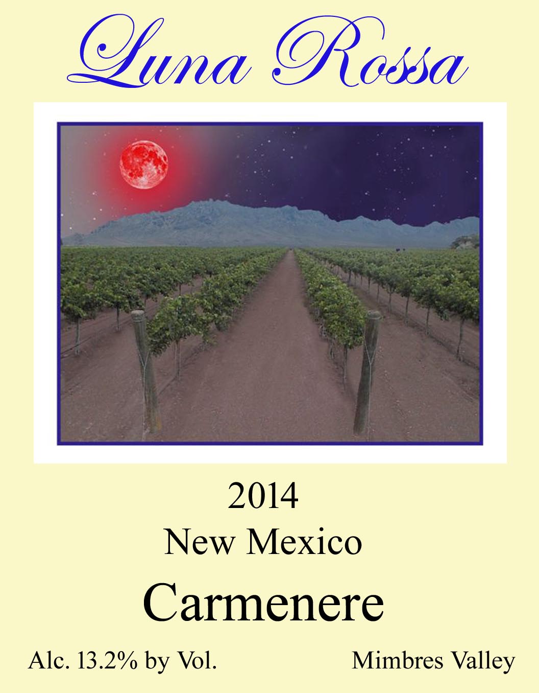 Carmenere Luna Rossa