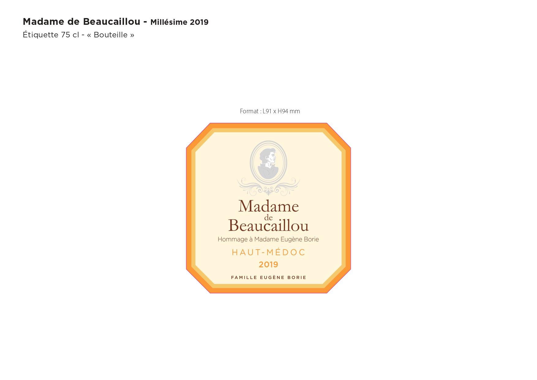 Madame De Beaucaillou Étiquette