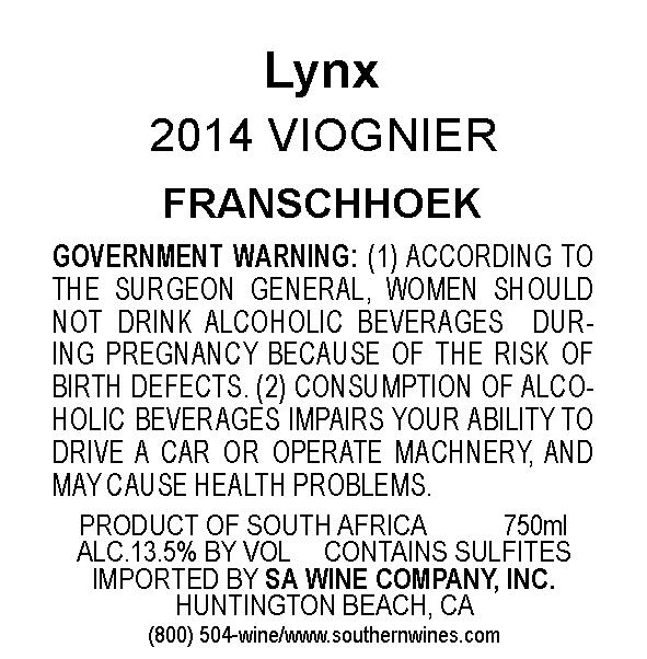 Lynx Viognier