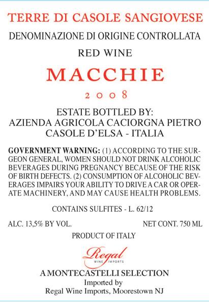 Terre Di Casole Sangiovese