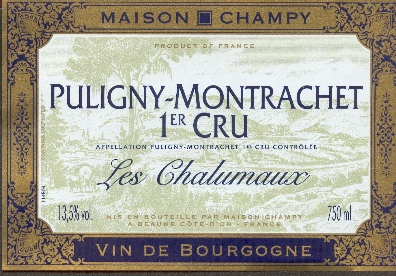 Puligny - Montrachet 1er Cru