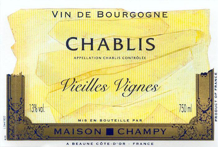 Vieilles Vignes Chablis