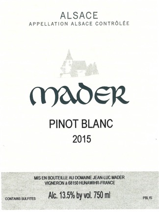 Alsace Pinot Blanc
