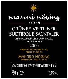 Grüner Veltliner Südtirol Eisacktaler