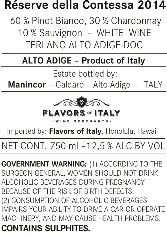 Reserve Della Contessa