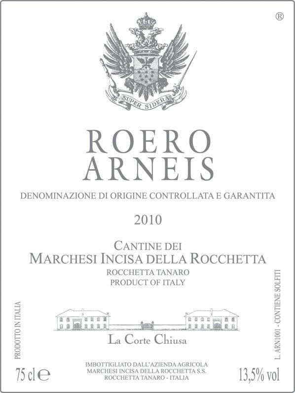 Roero Arneis La Corte Chiusa