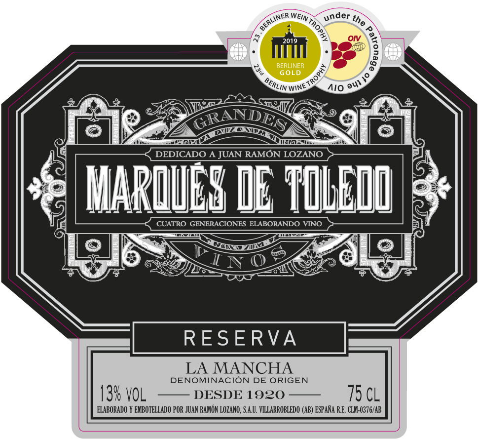 Marqués De Toledo Tempranillo Reserva