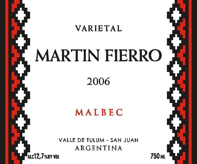 Martin Fierro Varietal