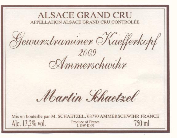 Gewurztraminer Kaefferkopf