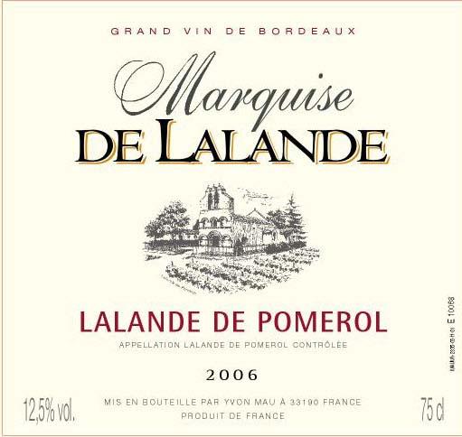 Lalande De Pomerol
