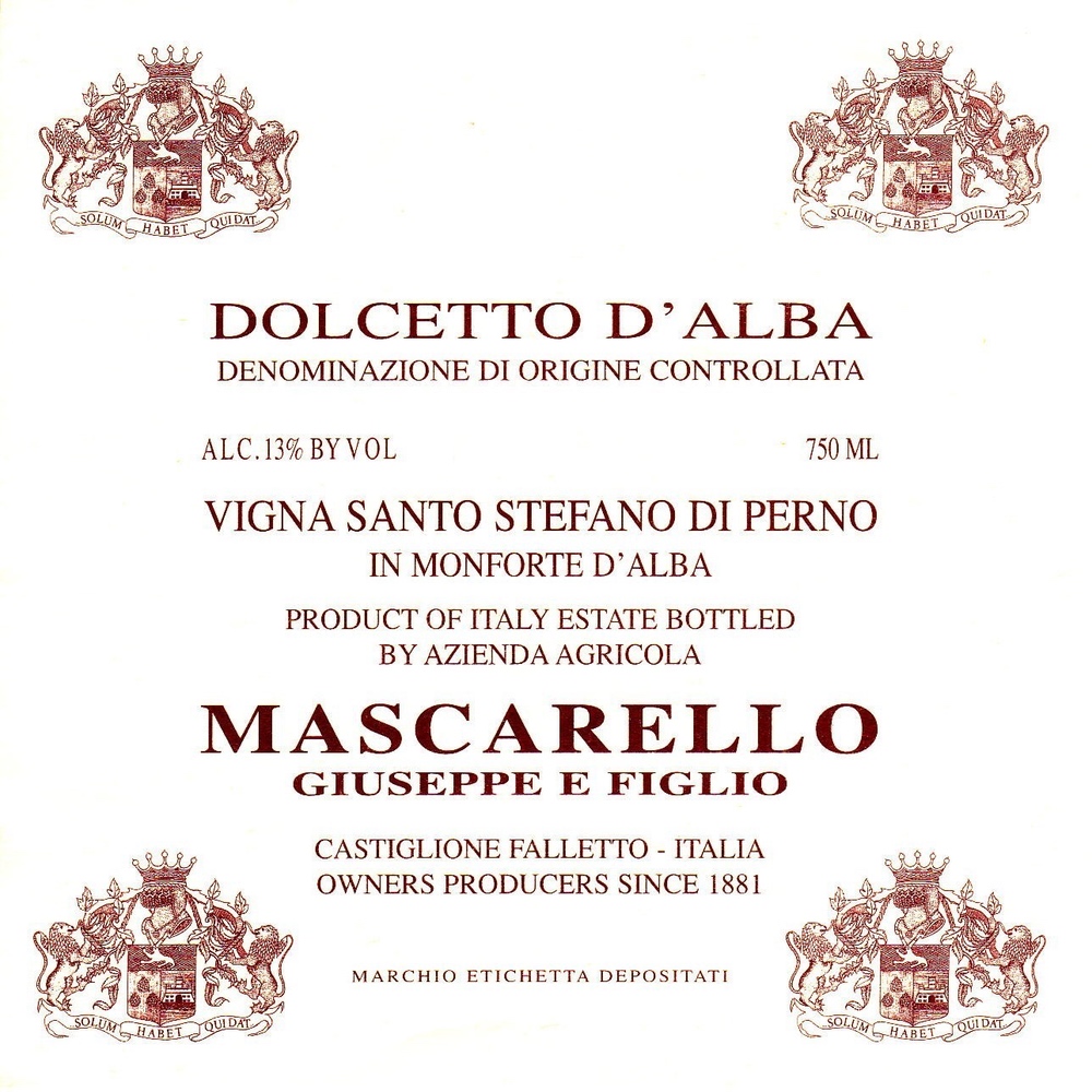 Dolcetto D'alba