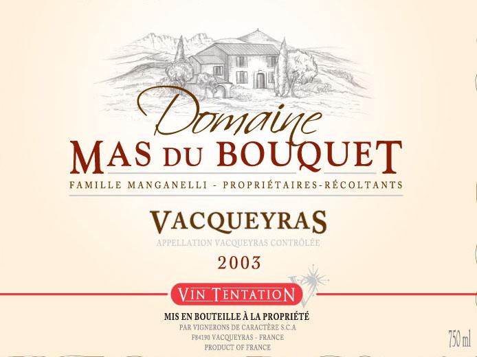 Mas Du Bouquet Red Vacqueyras