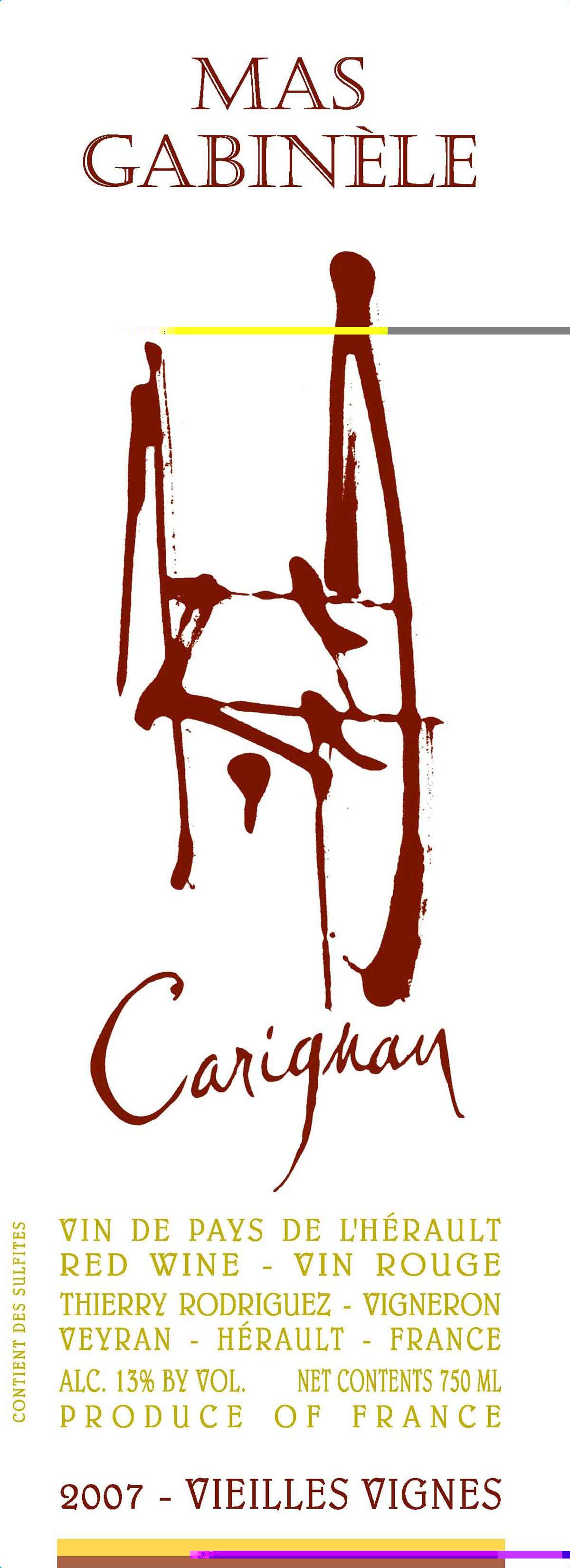 Mas Gabinele Old Vine Carignan