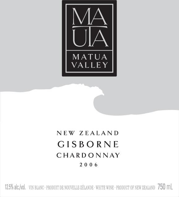 Maui Matua Valley Gisborne Chardonnay