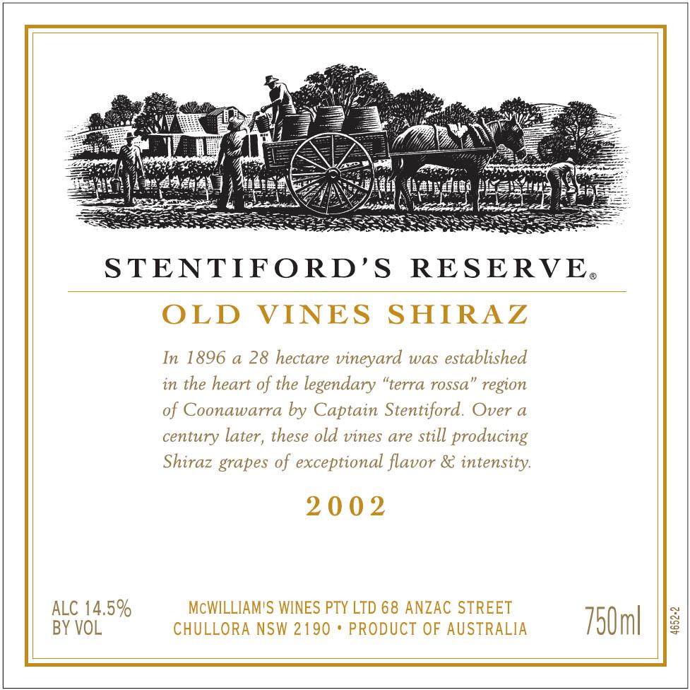 Stentiford's Reserve Shiraz