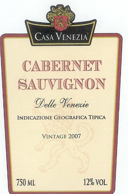 Cabernet Sauvignon Delle Venezie
