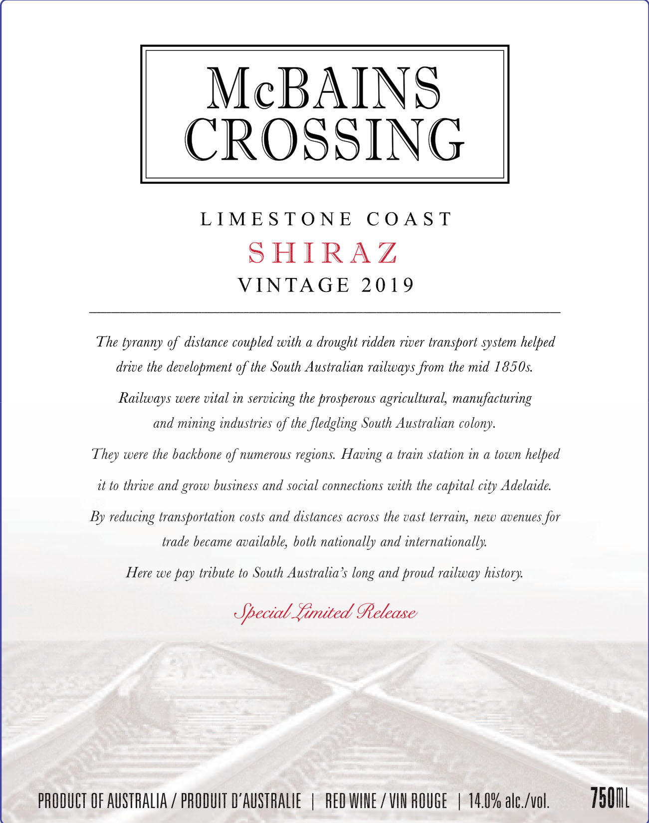 Mcbains Crossing Shiraz