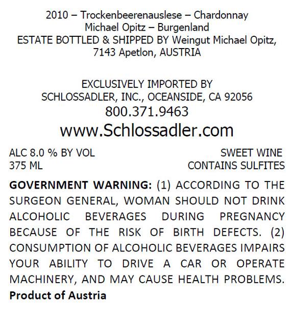 Trockenbeerenauslese