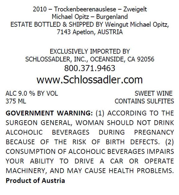 Trockenbeerenauslese