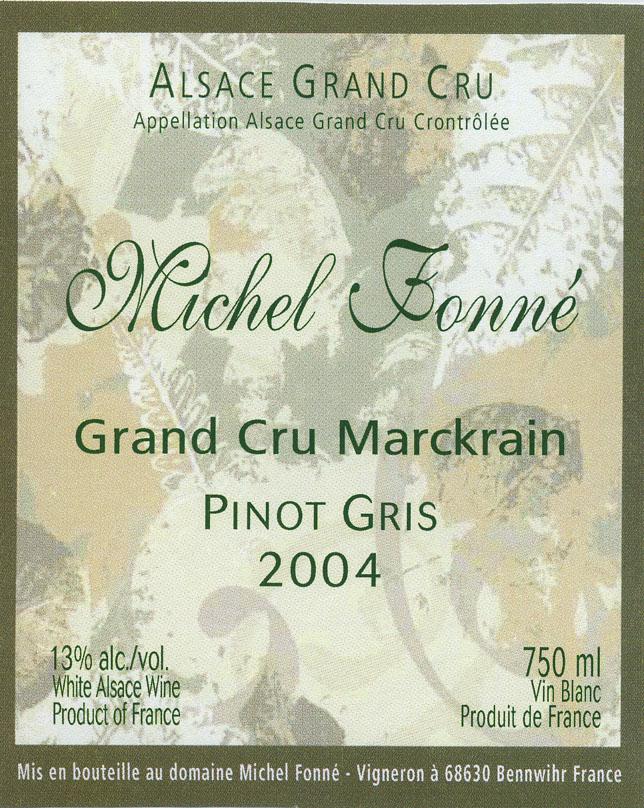 Marckrain Pinot Gris