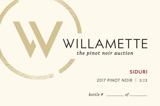 Willamette The Pinot Noir Auction