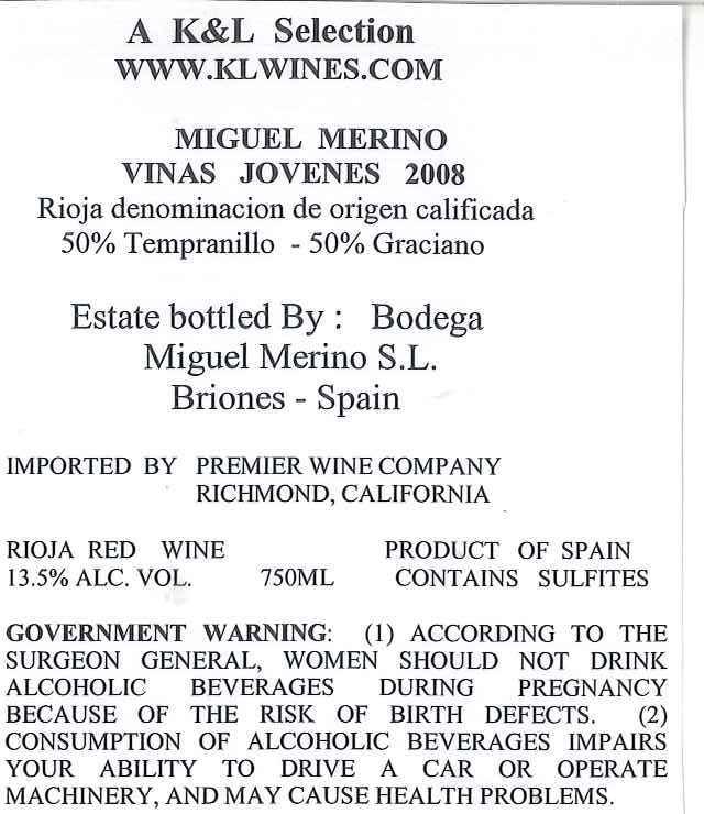 Vinas Jovenes