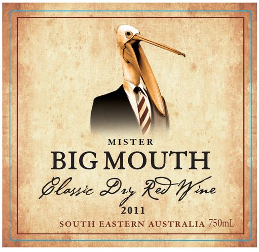 Mister Big Mouth Classic Dry Red Wine