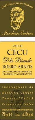 Roero Arneis Docg Cecu