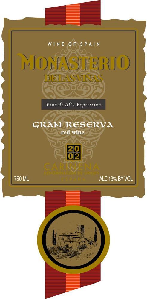 Monasterio Delasvinas Gran Reserva