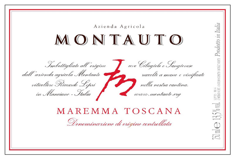 Μοντauto Maremma Toscana