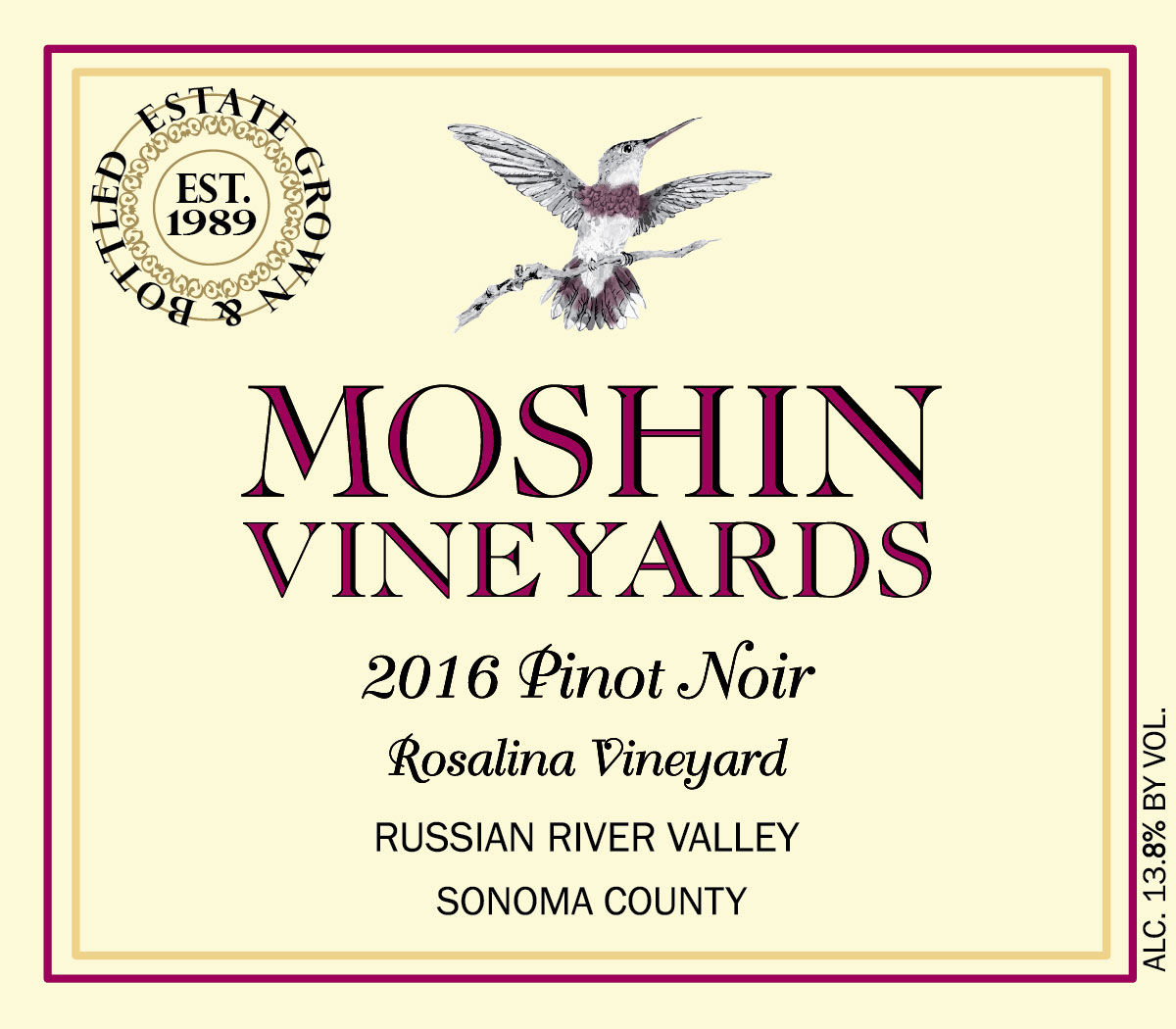 Pinot Noir Rosalina Vineyard