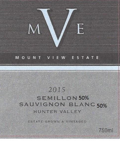 Mount View Semillon Sauvignon Blanc