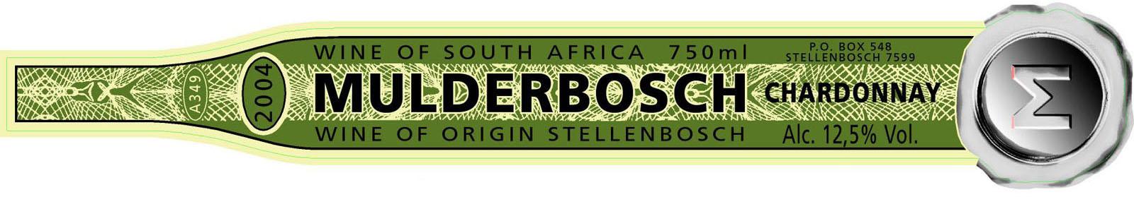 Mulderbosch Chardonnay