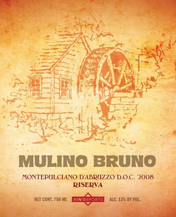 Mulino Bruno Montepulciano D'abruzzo D.O.C. Riserva