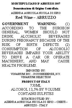 Montepulciano D'abruzzo