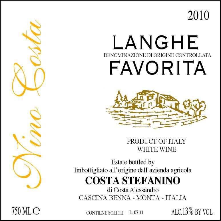 Nino Costa Langhe Favorita