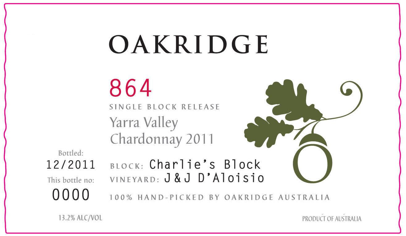 864 Single Block Release Yarra Valley Chardonnay